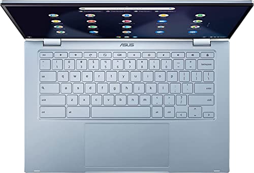 Asus 2022 Chromebook Flip 14'' Fhd 2-In-1 Touchscreen Convertible Laptop Computer For Home And Student, Intel Core M3-8100Y, 8Gb Ram 64Gb Emmc + 32Gb Sd Card, Hd Graphic, Webcam, Chrome Os #TOP5