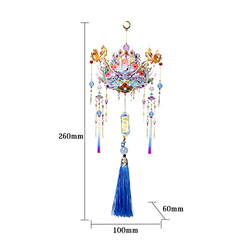 MU DIY Metal 3D Puzzles Model Kits Phonenix Coronet Series E Yuanchu, Chinese Culture Miniature Building Puzzle DIY Sets,Xmas and Bridal Wedding Gift by MU - Image 6