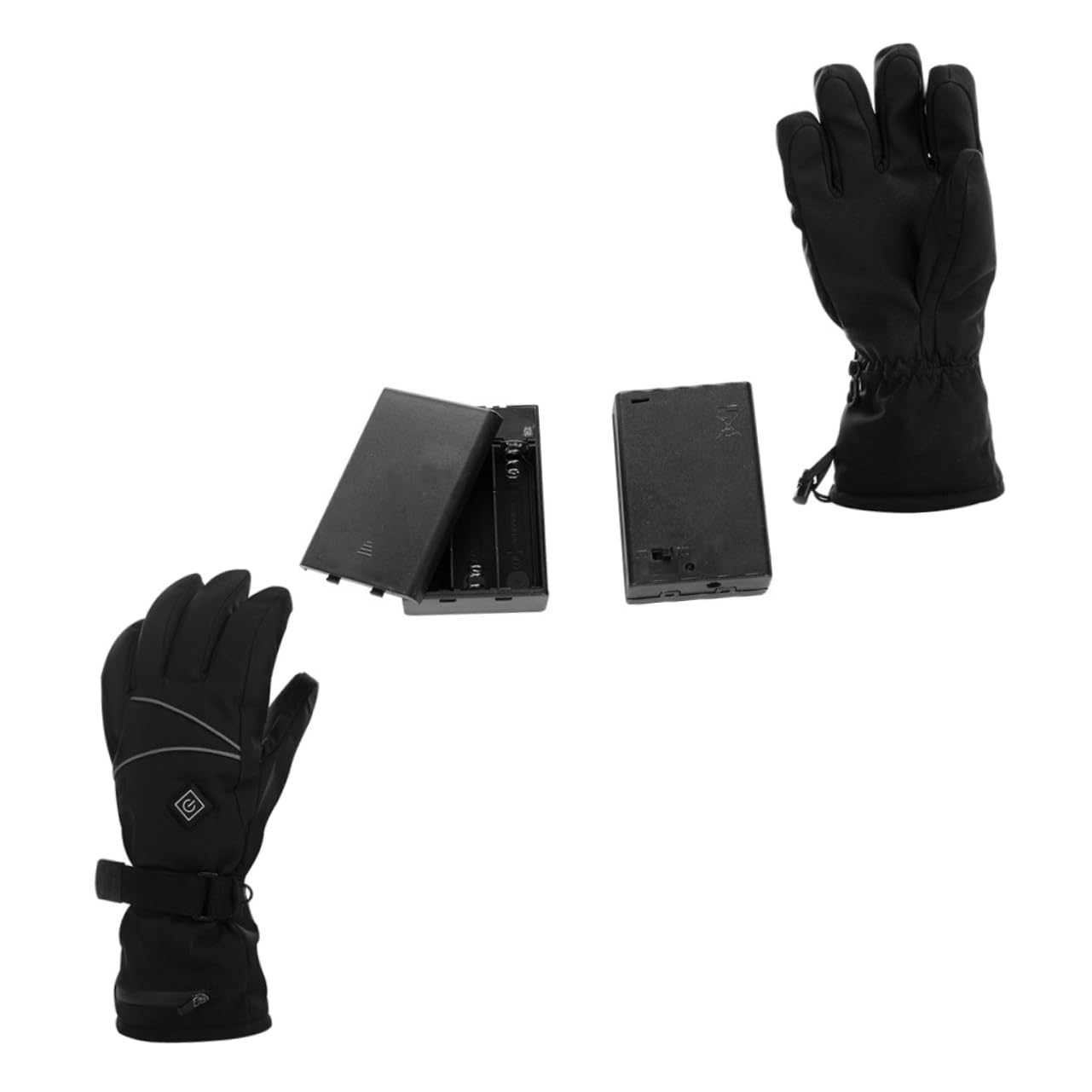 BESPORTBLE Versatile Skiing Glove Electric Heated Glove 3-setting Warm Gloves for Women Men Winter Gloves Outdoor Warm Glove Battery Box Not Included