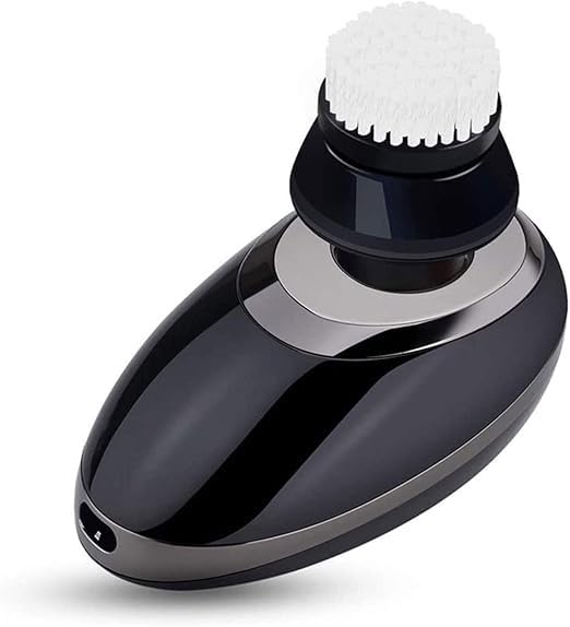 Herren 4-in-1 Elektrorasierer & Fellpflegeset - Fünfköpfiger Bart, Haarrasierer für einen perfekten Glatzen-Look, kabellos und wiederaufladbar