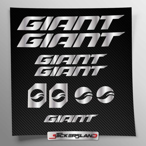 Stickers cadre Giant MTB pour rénover un vélo de montagne avec logos