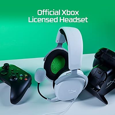 HyperX CloudX Stinger 2 Core - Gaming Headset for Xbox, Lightweight Over-Ear headsets with mic, Swivel-to-Mute Function, 40mm Drivers - Black
