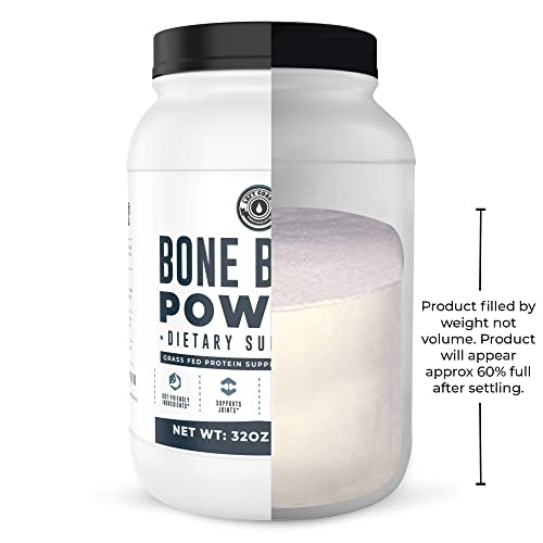 Bone Broth Protein Powder – Pure Grass-Fed Beef Bone Broth, Unflavored with Natural Collagen, Glucosamine & Gelatin – Paleo & Keto-Friendly, Non-GMO, Dairy-Free for Gut Health & Joint Support 32oz - Thumbnail 6