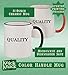 #uncircumcised - 11oz Colored Handle and Rim Coffee Mug, Black
