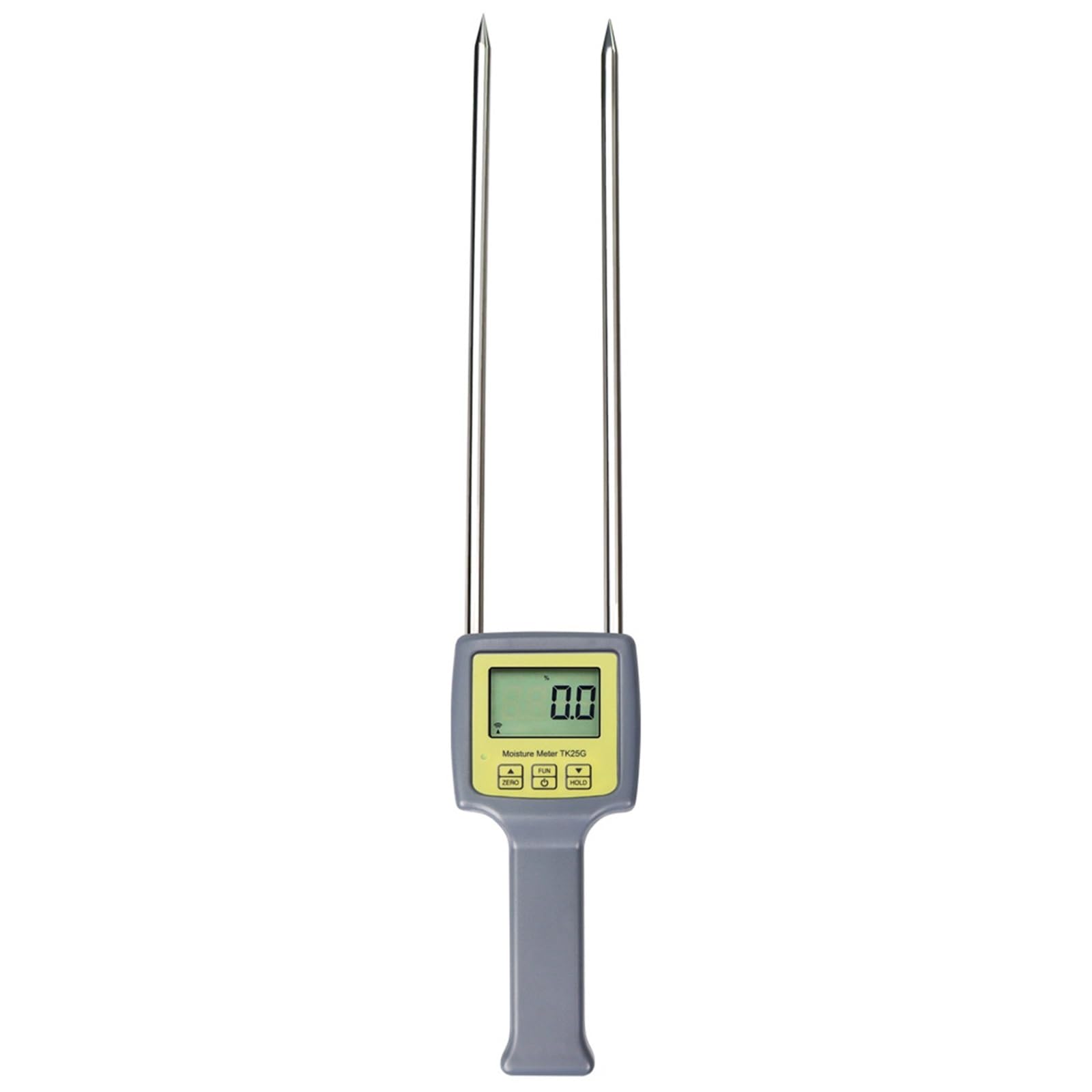 Amrttwy 1 Moisture Meter, Portable Digital Moisture Meter For Paper Grain Coffee Cotton And Tobacco With Double Needle Backlight