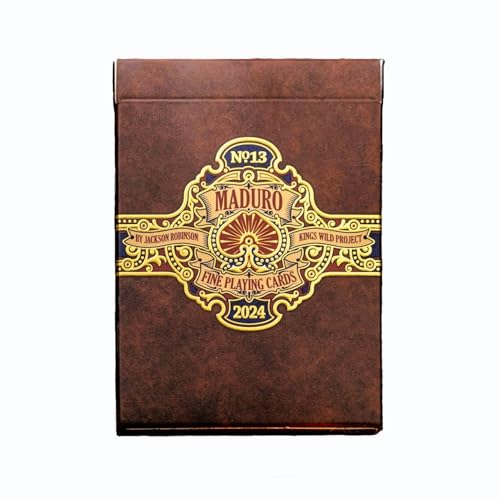 Naipes Kings Wild Project Maduro Gold Standard