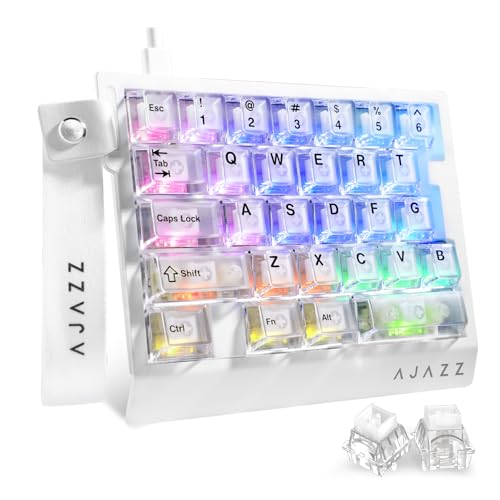 AJAZZ AK029 片手ゲーミングキーボード メカニカルキーボード ラピッドトリガー対応 29キー配列