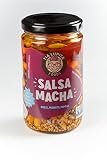 Tia Lupita Salsa Macha Chili Crunch Oil - 1 x 7.5oz Bottle of Flavorful Peanut + Chile Morita Crunch