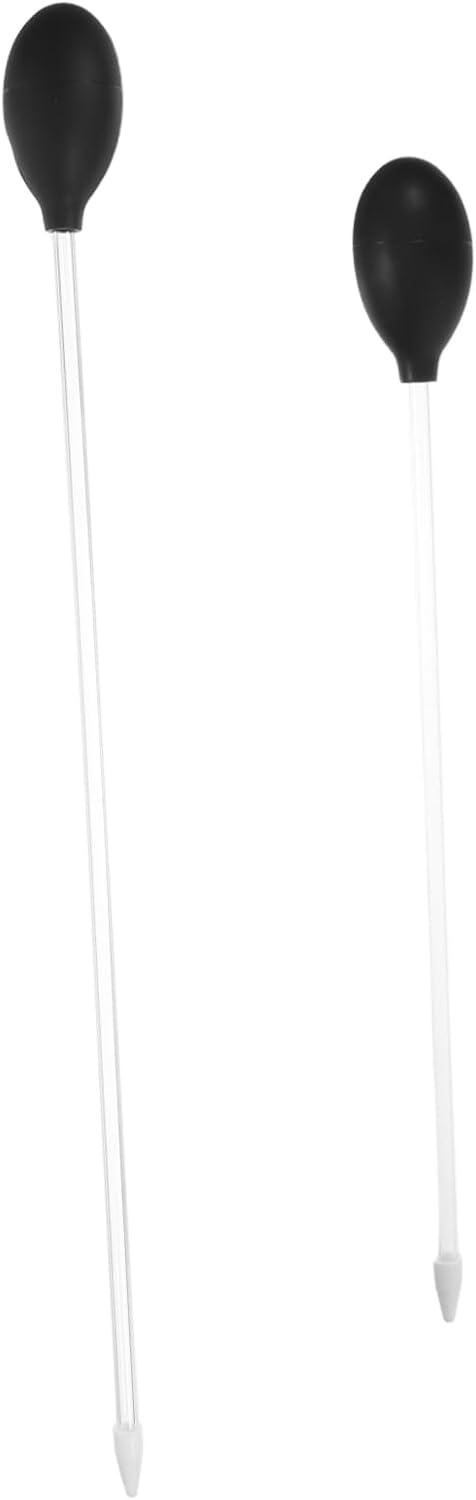 Mipcase 2pcs Manual Aquarium Water Changer Fish Tank Cleaner High Efficiency Siphon Tube for Gravel and Waste Removal Reusable Aquarium Cleaning Tool