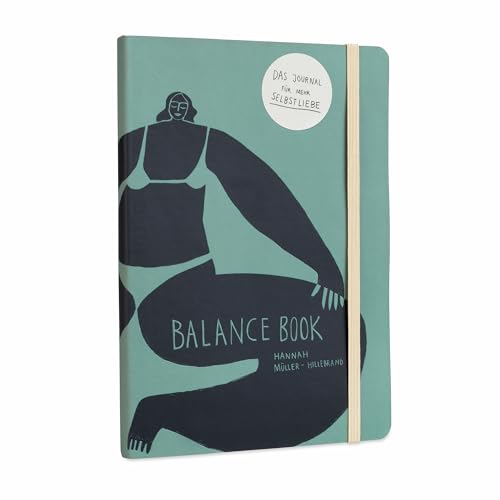 Balance Book von Namastehannah - Journal für Selbstliebe und Achtsamkeit - mit Übungen - QR-Codes - A5 Soft-Cover Grün