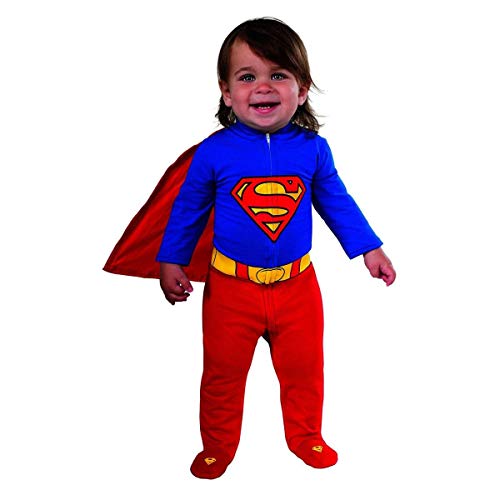 Rubie's baby boys Dc Comics Superhero Style Superman Costume Party Supplies, Multi, 6-12 Months US