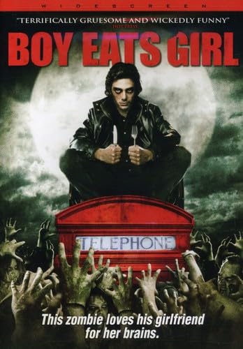 Boy Eats Girl DVD película de terror zombie Reino Unido cine de culto humor negro en formato físico