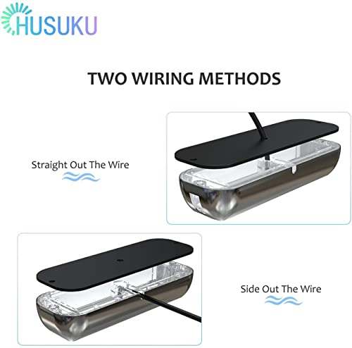 Husuku Soop3 Plus (New) 84Led 180° Marine Led Lights Underwater Boat Light Upgraded Waterproof Stainless Steel High Luminance Unique Design (Blue) 1 Pcs #TOP6