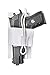 Packin' Tee White Universal Holster, White