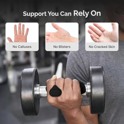 Image of Cult Silicone Hand Grip Strengthener for Forearm, Wrist & Finger Exercise, Non-Slip Ergonomic Design, Durable & Sweat-Resistant for Home, Gym & Rehab Use (Black)