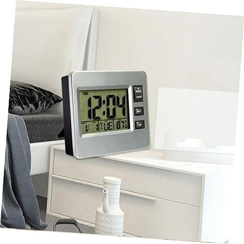 Cabilock Relógio Para Casa Despertador De Cabeceira Despertador Digital Luminoso Aluna Pequeno Relóg