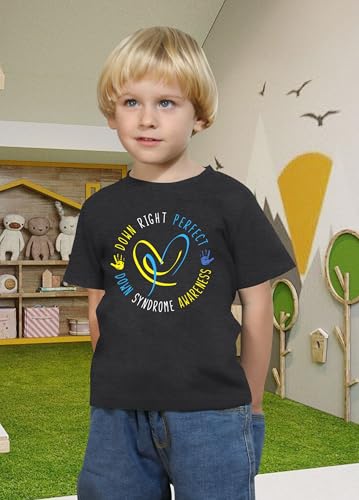Image of Down Syndrome Awareness Shirts for Toddlers Boys Girls: World Down Syndrome Day Shirt Kids National Down Syndrome Gifts