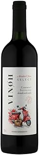 Vinho sem álcool tinto cabernet select 750ml - vinoh