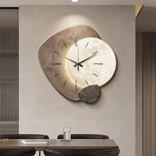 3D LED Light Wall Clock – Decorative Hanging Clock for