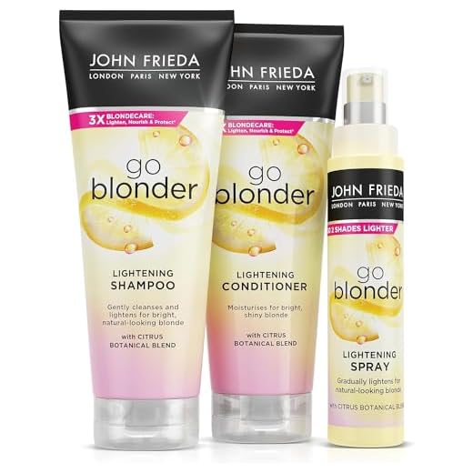 John Frieda Sheer Blonde Go Blonder Shampoo & Balsam & Hightlight Spray