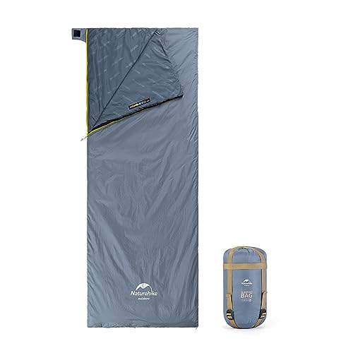 Naturehike Schlafsack Ultraleicht Mini Kleines Ultraleicht 760g für 3 Jahreszeiten mit 205 x 85cm...