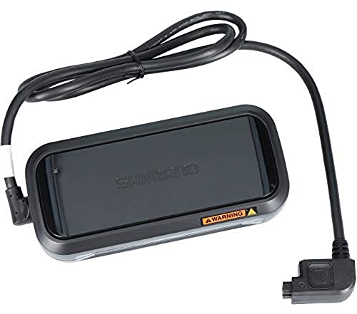 Facile da montare SHIMANO Steps E6/8 S/A S/C Comp Caricabatterie Esterno Tempo Libero e Sportwear, Adulti Unisex, Nero (NE)