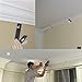 L Continue 4 Pack Crown Molding Hanger Clips for One Person Operation