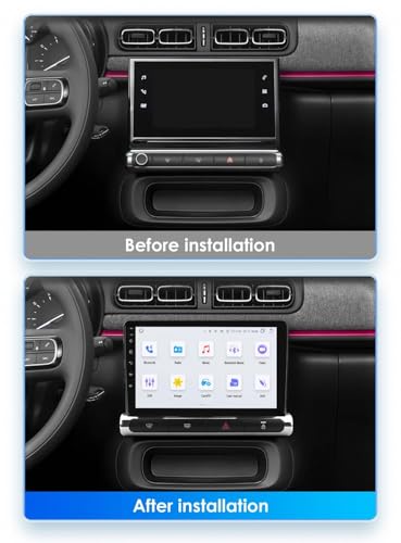 Autoradio Touchscreen para Citroen C4 2017-2023 con Bluetooth y Espejo Móvil 2