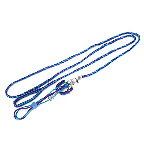 Image of Jeanoko Small Pet Animal Leash Harness Convenient for Sugar Glider Squirrel for Small Pet(Dark Blue)