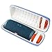 Produktbild Khanka Hart Tasche Schutzhülle für JBL Charge 4 Tragbarer Bluetooth Lautsprecher Speaker Case Etui. (Blau/Weiss)