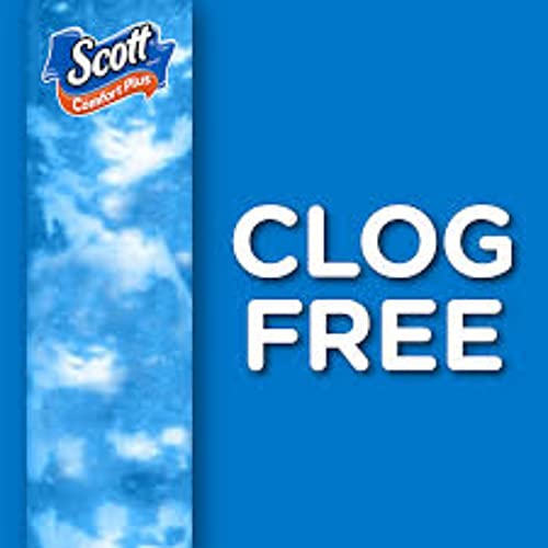 LAIBY Scott Comfortplus Toilet Paper 12 Double =24 Regular Rolls, Scott Comfort Plus Bulk Toilet Paper