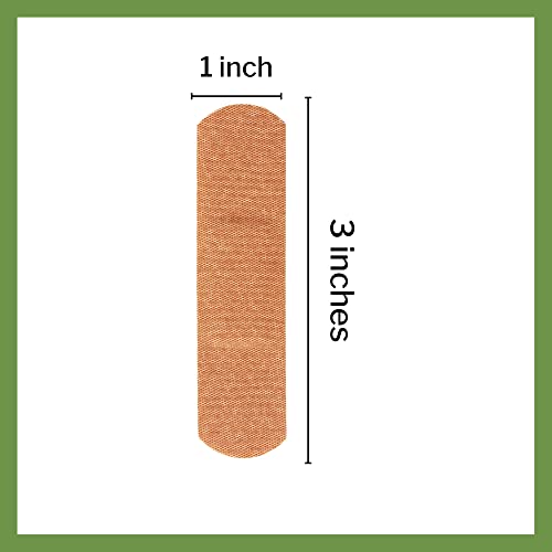 Mckesson Adhesive Bandages, Sterile, Fabric Strip, 1 In X 3 In, 100 Count, 1 Pack #TOP4