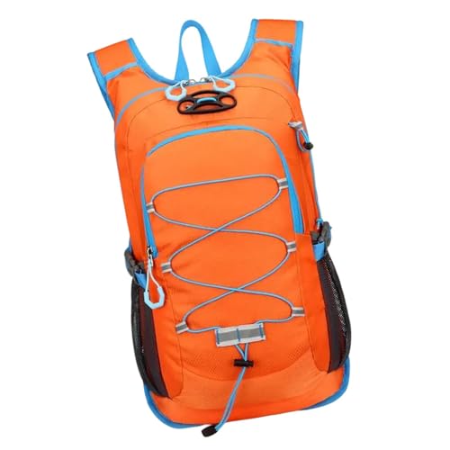 Mochila running y montañismo 20-35L impermeable naranja miniatura 2