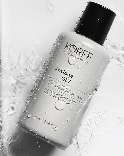 Korff Antiage Gly Roztwór złuszczający z kompleksem kwasu glikolowego, wspomaga odnowę skóry, dla wszystkich rodzajów skóry, opakowanie 100ml