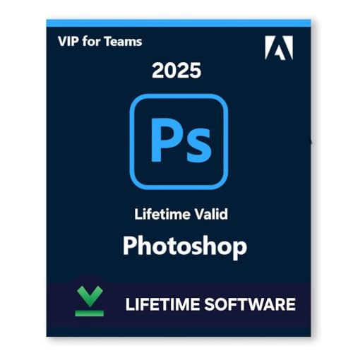 Image of Photoshop PS Software 2025 latest Version (1 PC or 1 Mac) Lifetime Validity (Pre-Activated, Genuine Software) Photo Editor / Photo Editing
