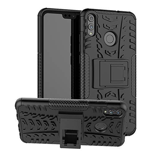 Honor 8X /Honor View 10 Lite Case,Labanema Heavy Duty Shock Proof Rugged Cover Dual Layer Armor Combo Protective Hard Case Cover for Huawei Honor 8X /Honor View 10 Lite(Not fit Honor 8X Max) - Black
