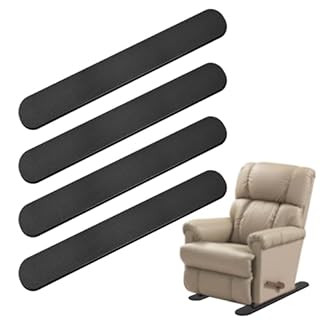 4 PCS 30Inch Non-Slip Furniture Rail Pads for Hardwood Floors and Other Types of Floors, Keeping Recliners, Sofas, Couches, Chairs, and Furniture in Place