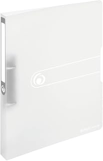 Herlitz 11205739 Ringbuch A4 (PP, 2-Ring-Kombi-Mechanik, 2,7 cm Rücken, 16 mm Füllhöhe) farblos