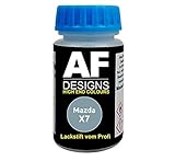 mazda x7 2009 Lápiz Retoque compatible con Mazda X7 Silver Blue Metallic de Secado Rápido Pintura del Coche 50ml