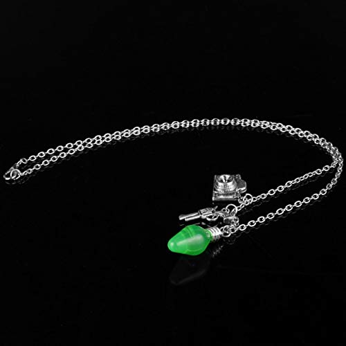 Preisvergleich Produktbild Alushisland Fremde Dinge Pistole Kamera Glühbirne Anhänger Halskette Und Zubehör