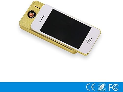 gerens48 Flameless Rechargeable USB Lighter iPhone Shape Lighter Electric