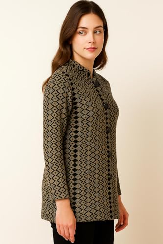Image of Pivl Womens Winter Season Ban Neck Full Sleeves Sweater /Cardigan