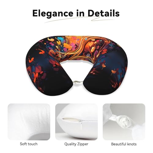 Almohada de Espuma Viscoelástica U para Viaje miniatura 3