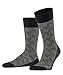 Produktbild FALKE Herren Socken Mighty Nest M So Baumwolle Wolle gemustert 1 Paar, Schwarz Black 3000, 43-44
