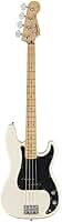 Fender Baixo de precisão padrão MN Olympic White - Baixo elétrico de 4 cordas