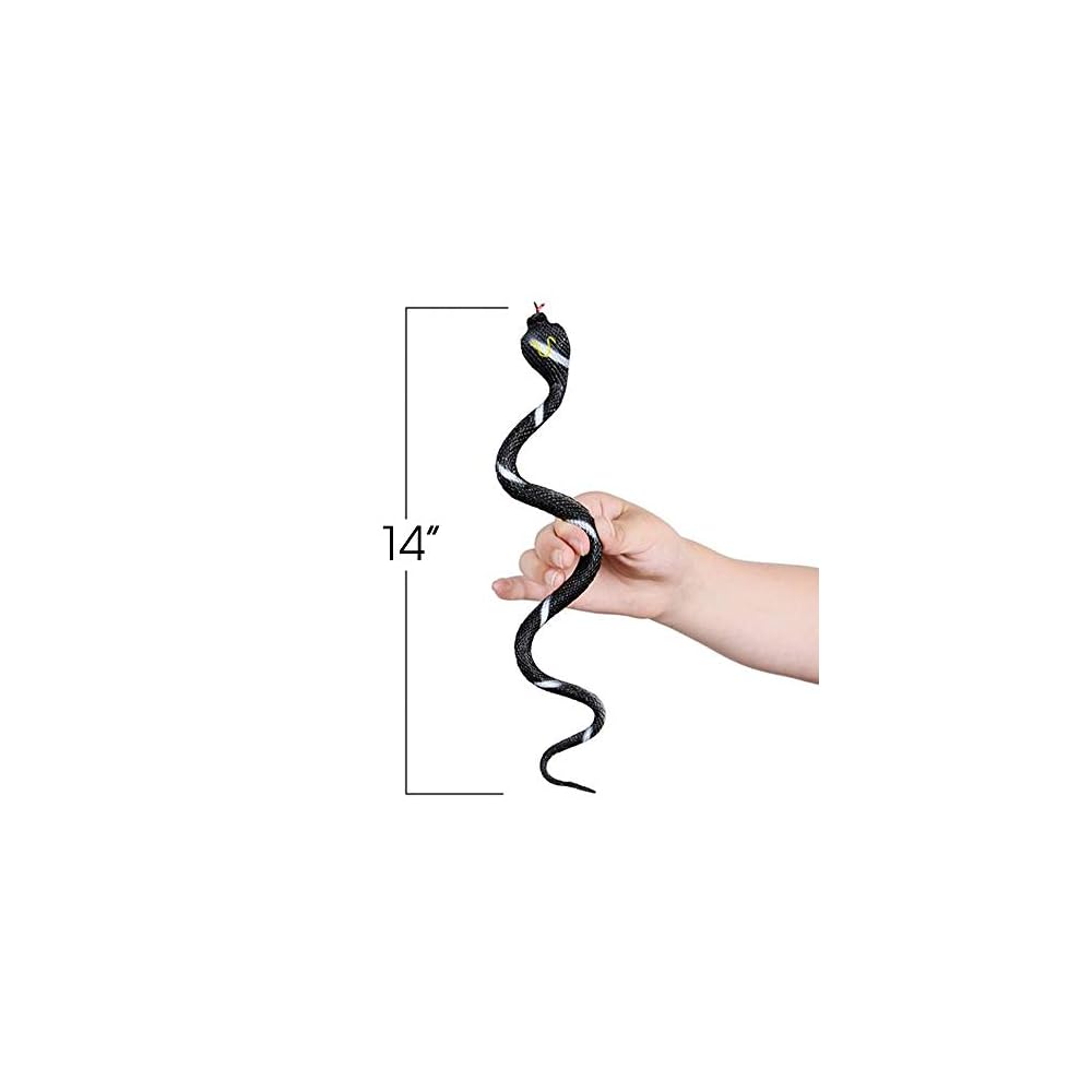Realistic Rubber Snake Toys - Pack of 12-14 Inches - Bahrain | Ubuy