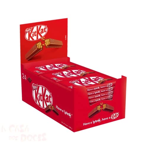 Chocolate Kit Kat Ao Leite 41,5gr C/24un - Nestlé