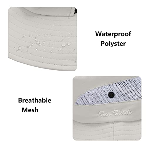 Women's Sun Hat Ponytail-Hole Fishing Hat Beach Hat Uv Protection Foldable Hat For Outdoor Yard Mesh Wide Brim Bucket Hat (Pink) #TOP5