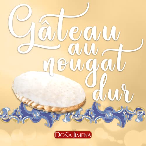 Doña Jimena – Marzipan covered with Pine Nuts Imperial Toledana 150g | Knusprige Textur | Weihnachtssüßigkeit mit traditionellem Rezept, hohe Qualität, runde Form | Traditionelles glutenfreies Turrón