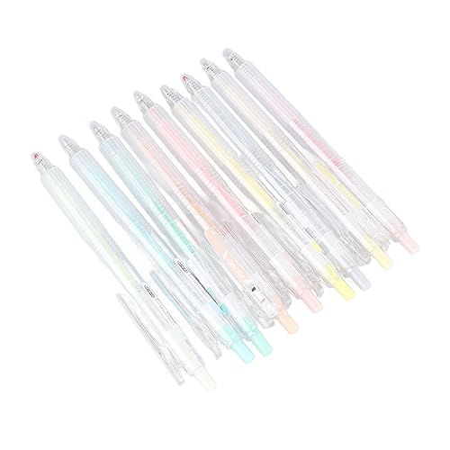 Set de 9 bolígrafos retráctiles con tinta de gel 0.5mm miniatura 2